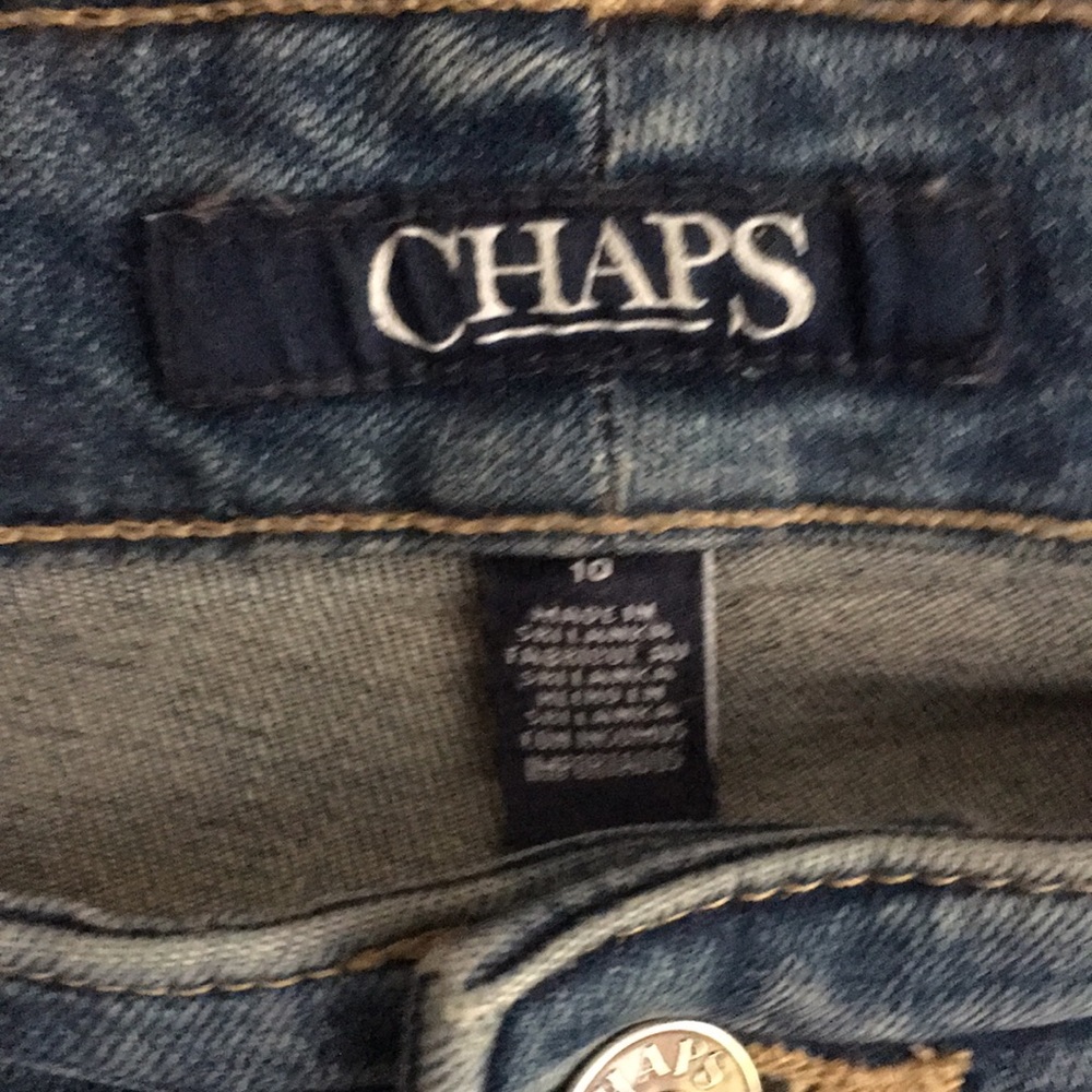 Chaps jeans skinny southwest embroidery blue 10 - Picture 2 of 6